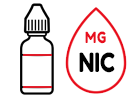 Náplně do cigaret e-liquid Liqua podle obsahu nikotinu